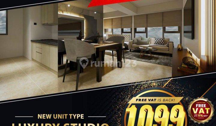 Apartemen Branz Bsd City luxury 1br Fully Furnished  1