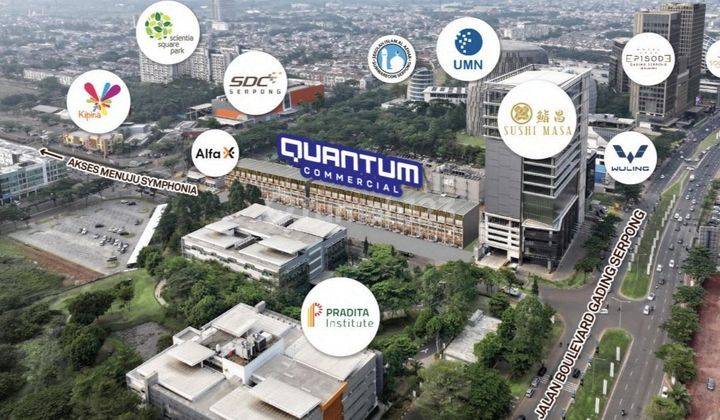 Ruko Boulevard Quantum Scientia Garden Gading Serpong 2