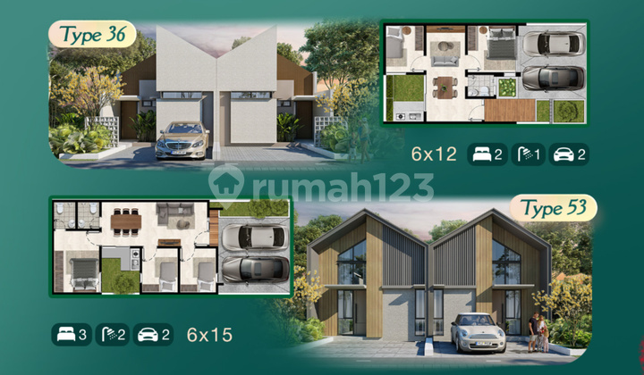 Hot Sale Rumah 1 Lantai Dekat Pemda Cibinong 2