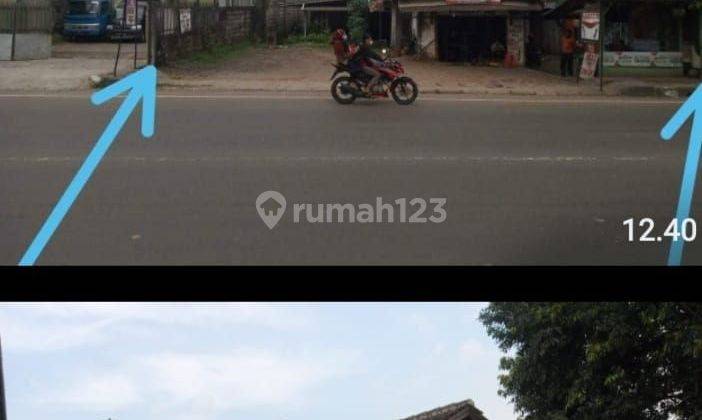 Tanah Bagus Pinggir Jalan Raya Jonggol Cocok Untuk Usaha  1