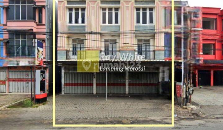 Disewakan ruko 3pintu 3 lantai antasari bandar lampung 2