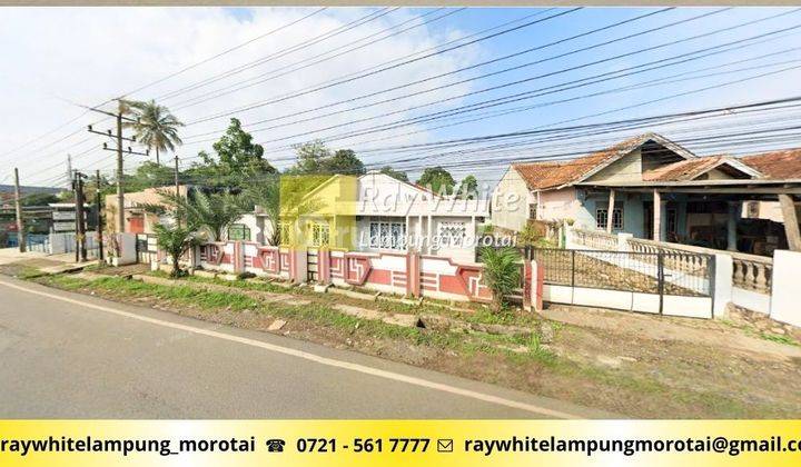 Dijual Tanah Bonus Bangunan Rumah Jl. Lintas Sumatera Hajimena 2