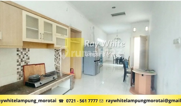 For sale land and building of Teluk Betung house 1,154 meters in Bandar Lampung city. 2