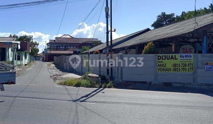 Dijual Tanah dan Bangunan Pinggir Jalan Kedaton Dijual Tanah dan Bangunan Pinggir Jalan Kedaton