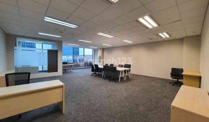 Sewa Kantor Murah Kokas Prudential Centre Full Furnished 114sqm 1