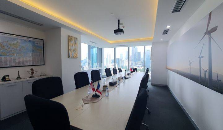 Sewa Kantor Sudirman Wtc Fully Furnished 176 Sqm Siap Pakai 2