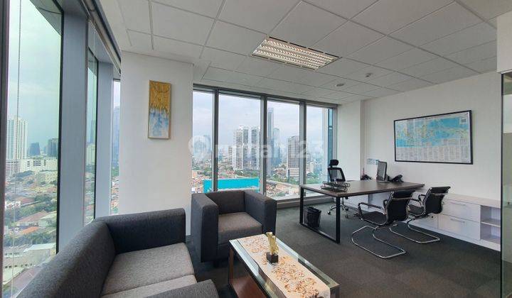 Sewa Kantor Sudirman Wtc Fully Furnished 176 Sqm Siap Pakai 1