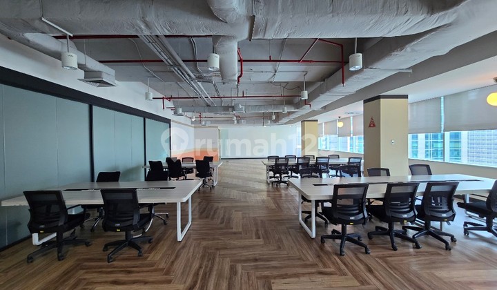 Sewa Kantor Menara Caraka Furnished 435 Sqm