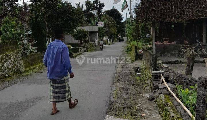 Dijualtanah SHMP diPakem (bonus rumah,kandang kambing) ada sungai 1