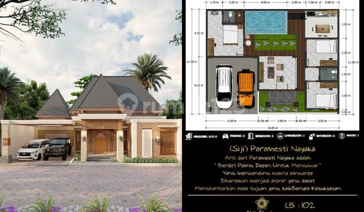 Quick Sale Villa with SHM Ready to Build in Borobudur, Promising for Business