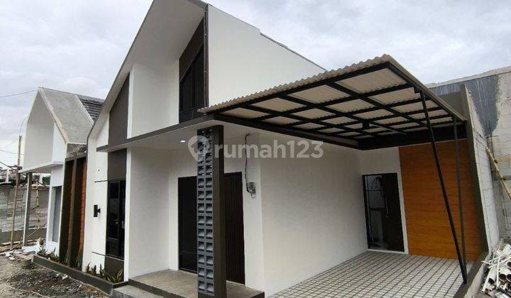 Rumah Modern Model Mezzanine Konsep Cluster 2