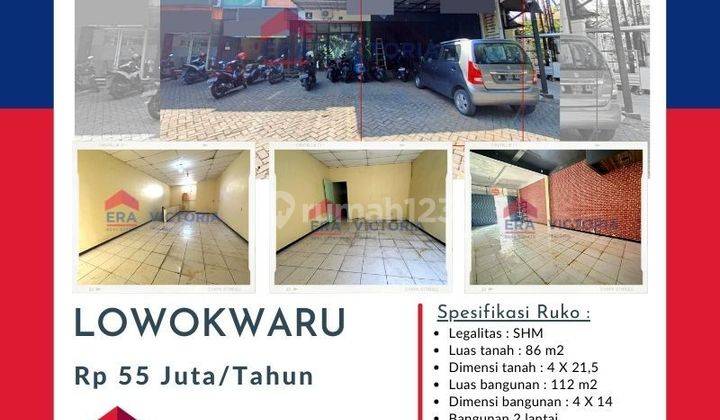 Ruko strategis kawasan ramai tengah kota  1