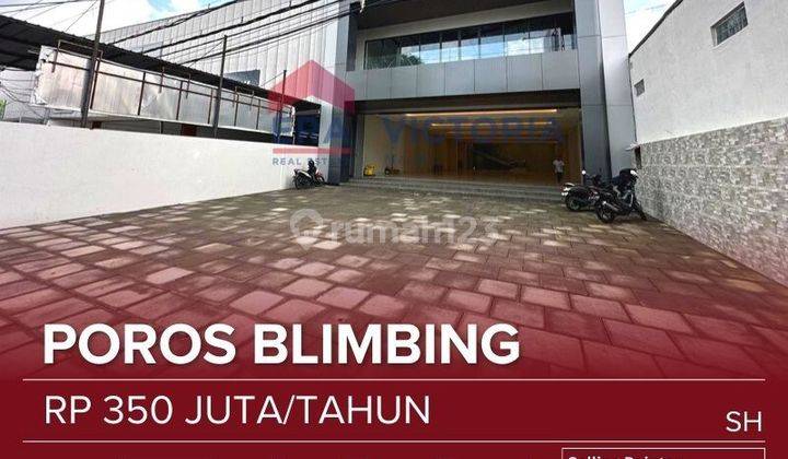 Ruko strategis kawasan ramai, bangunan Baru  1