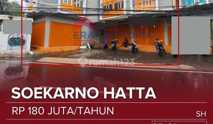 Ruko strategis kawasan ramai siap pakai  1