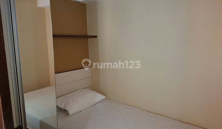 kamar tidur apartemen minimalis modern siap huni