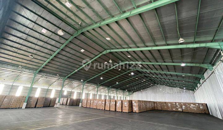 Gudang di Bogor 5000 M2 Loading Dock Kondisi Rapi Siap Pakai 1