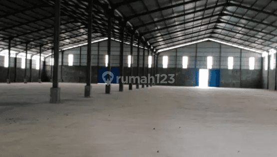 Gudang Loading Dock Bebas Banjir Cikupa Tangerang Siap Pakai 1