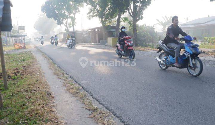 Tanah pinggir jalan di Jl rahayu pasar 12 tembung 123 m²