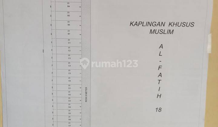 Tanah pinggir jalan di Jl rahayu pasar 12 tembung 123 m²