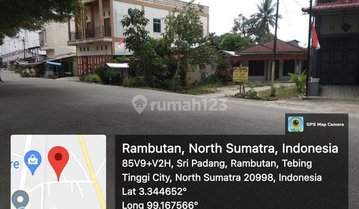 Dijual Tanah Dan bangunan Murah Pinggir dekat Ramayana 