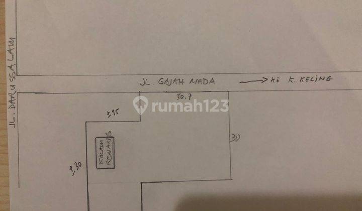 Rumah Unfurnished SHM di Jalan Gajah Mada, Medan 2