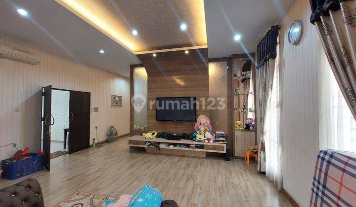 kamar tidur furnished di villa makmur garden