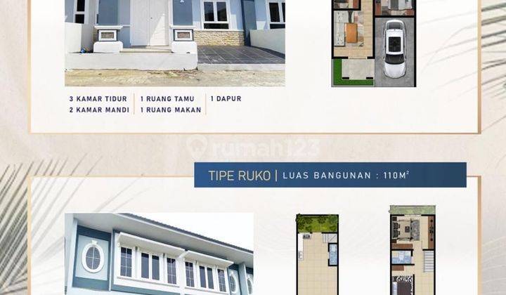 Rumah Baru Di Jalan Roso Shm 3 Kamar Tidur Grand Mekarsari Park 2