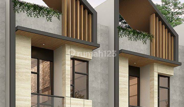 Dijjual Rumah Baru  2 Lantai Titi Kuning Komplek River Place 2