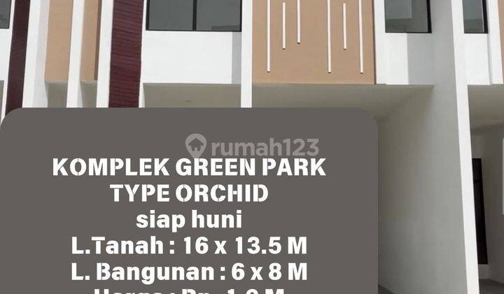 Rumah 2 Lantai Bagus Komplek Green Park 1