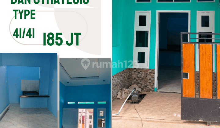 Rumah Modern di Jual Murah Akses Dekat Stasiun Dan Jalan Utama 1