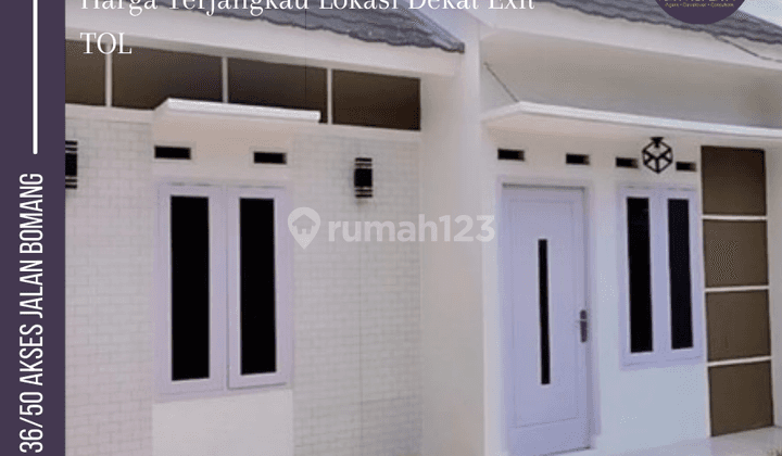 Rumah Murah Berdisgn Modern di Lokasi Dekat Stasiun Citayam 1