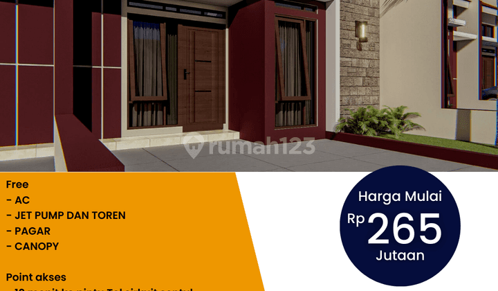 Hunian Modern Semi Mewah Harga Terjangkau Akses Dekat Pemda 1