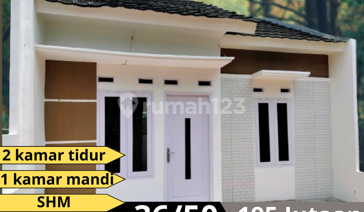  Rumah Berdesign Modern di Lokasi Asri Strategis Dekat Stasiun 1