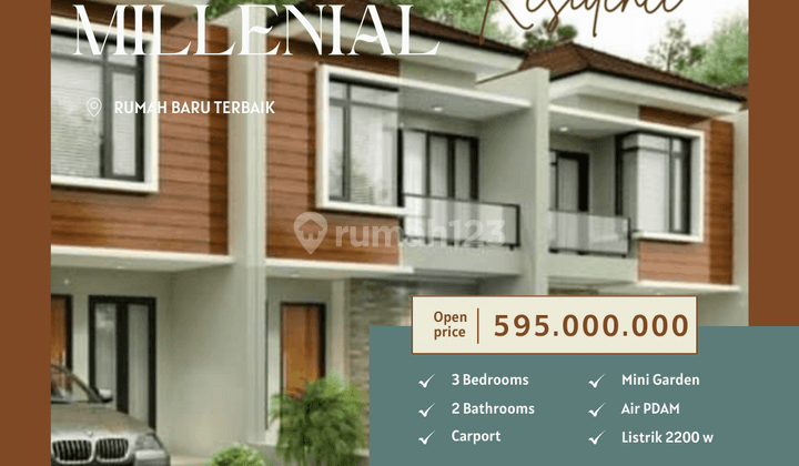 Aries Residence Rumah Impian Konsep Millenial Dimedan Denai 1