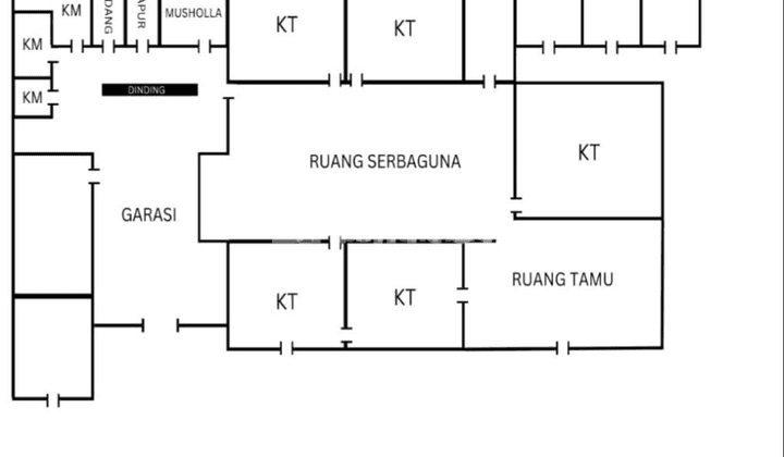 RUMAH ARJUNO POSISI HOOK PINGGIR JALAN RAYA 2