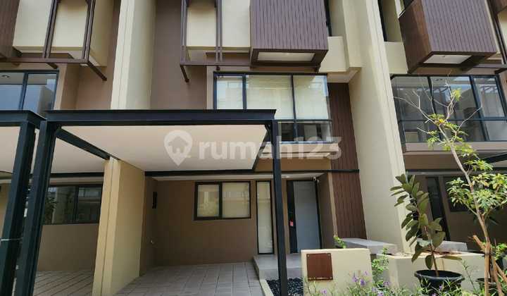 Wtl / For Rent Move-In Ready, New, and Highly Strategic House in Tabebuya Cluster Impresahaus, BSD City, Tangerang, Banten