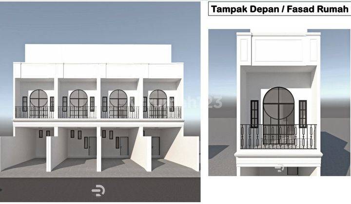 Dijual Rumah Di Tanjung Duren 3 Lantai 2