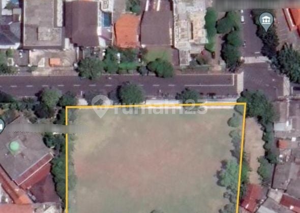 Lahan Kosong Strategis di Bawah NJOP di Pusat Kota LT 6363M2 Jakarta Pusat