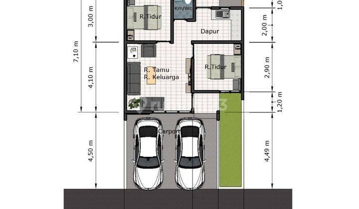 Rumah Nyaman Di Tuak Daun Merah ((tdm) Shm Baru Sangat Strategis 2