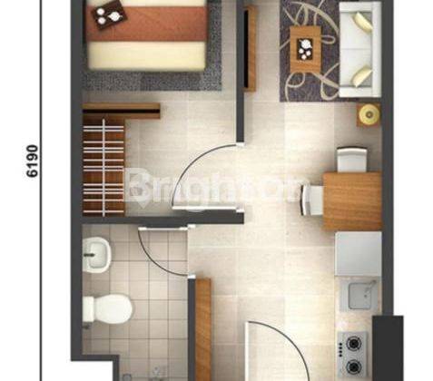 APARTMENT AKASA PURE LIVING BSD 2