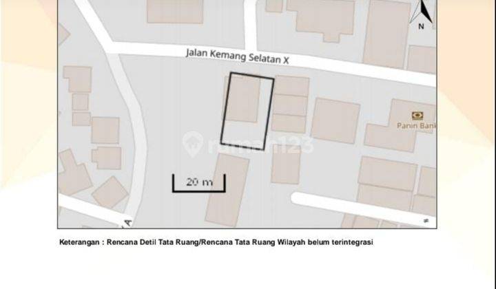 Kavling Tanah  Lokasi Kemang Selatan Shm  2