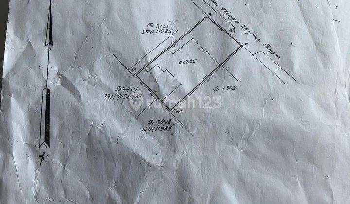 Dijual Cepat Rumah Hitung Tanah Row Jalan Lebar Pondok Indah 1