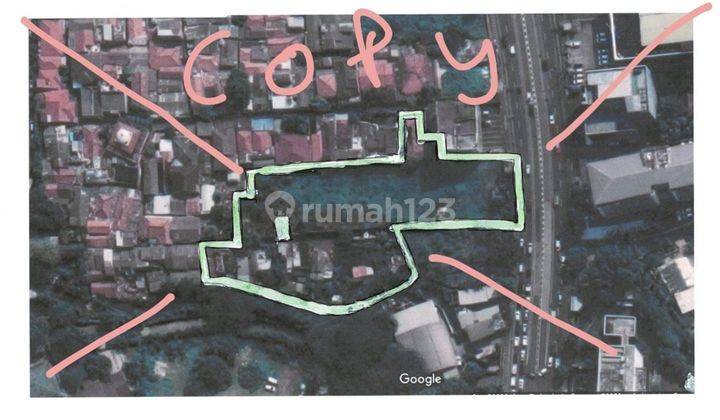 Tanah kosong 5500 strategis dan murah di warung buncit (IR) 2