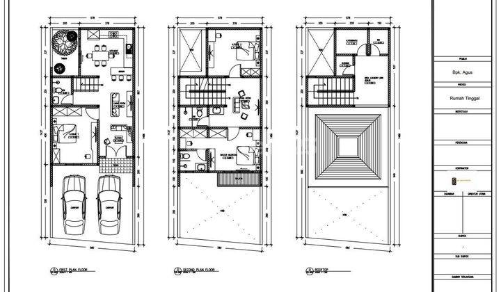 Dijual Rumah Cluster Modern Klasik Jagakarsa Jakarta Selatan (IR) 2