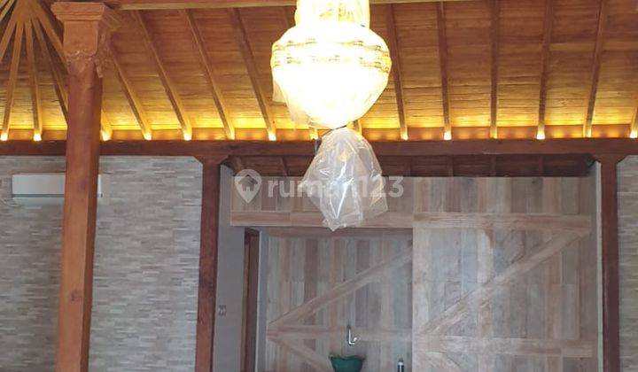 Sewa Rumah Joglo Villa Mewah Antik di Modern Hills Pondok Cabe 11