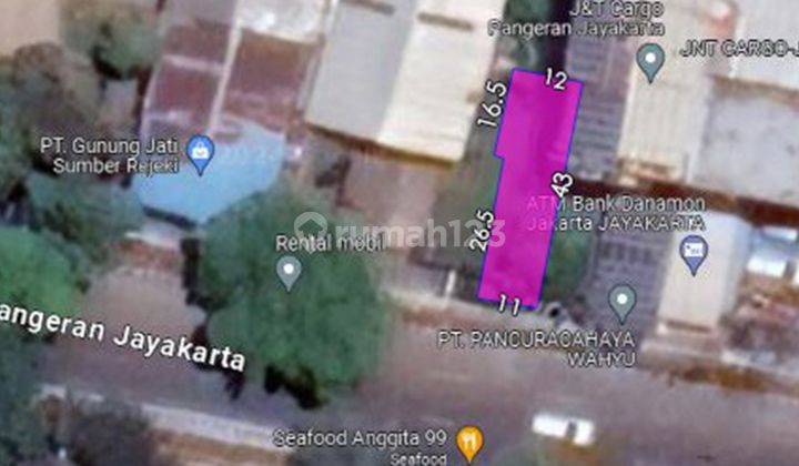 Dijual Tanah Strategis Dan Bagus Di Pangeran Jayakarta 2