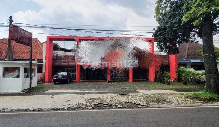 Sewa kontrak gedung/rumah besar mainroad sayap riau cocok untuk kantor SHM Bagus 11