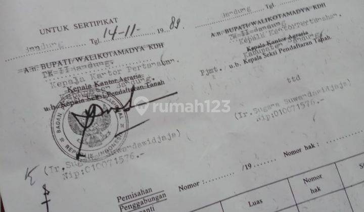 JUAL TANAH MAIN ROAD SORAEANG zona kuning murah!!!  10
