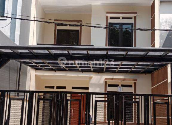 JUAL SEWA KONTRAK RUMAH BARU 3LT MINIMALIS DI TURANGGA BUAH BATU ADA BALKON ATAS 1