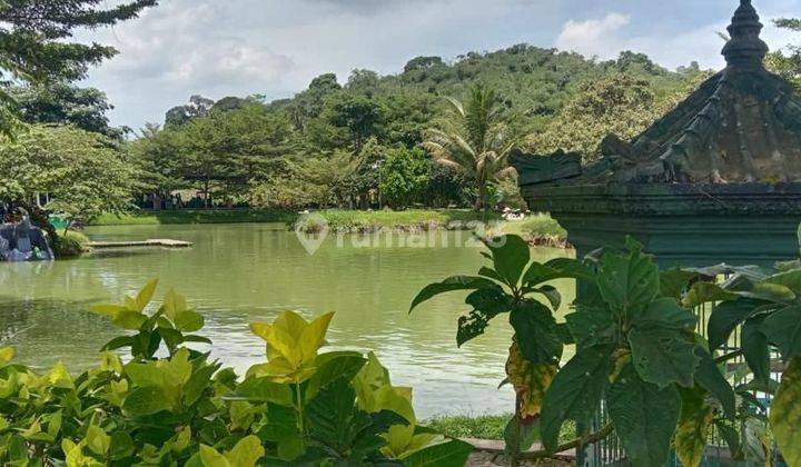 DI JUAL CEPAT HITUNG TANAH TAMAN AIR HANDEULEUM /TEMPAT WISATA DI Cibungbulang bogor Jawa Barat 12000 m² SHM 2